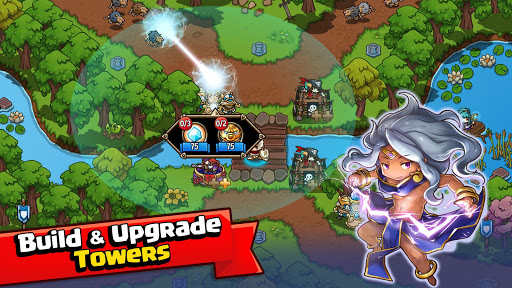 Crazy Defense Heroes: Tower Defense Strategy Game screenshots 2