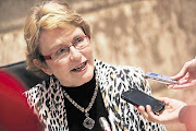 Helen Zille, the DA's newly elected federal council chairperson.