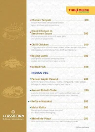 Tiffin Express menu 7