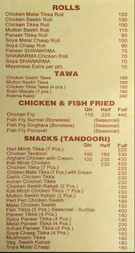 Chawla Da Hotel menu 5