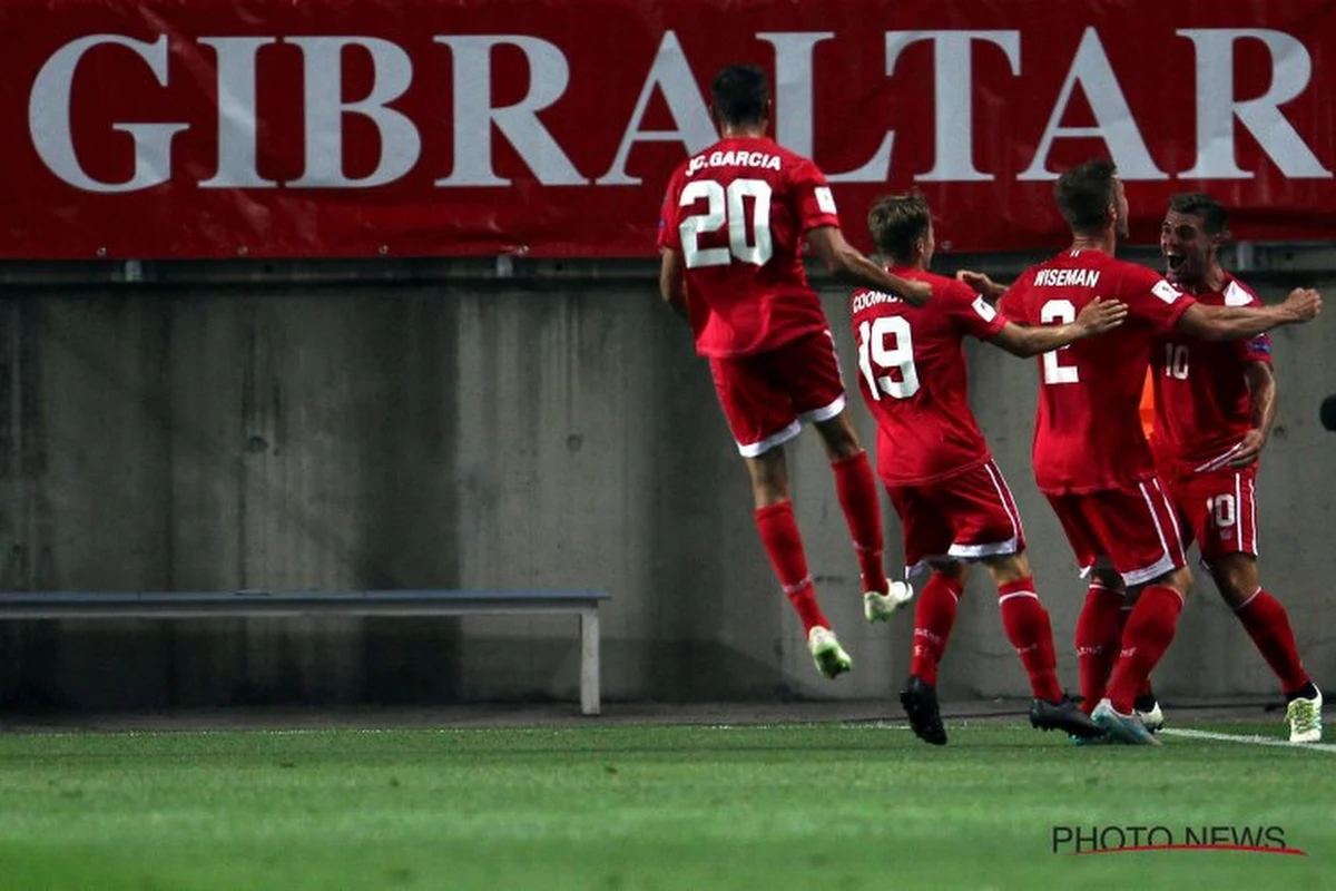 Gibraltar écrit l'histoire... sans son hymne