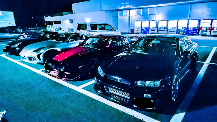 180SXのアンダーネオン・流れるＲＧＢアンダーネオン・ご飯は大盛りw・レインボーコラボしなくては(笑)・YA☆KA☆RA Familyに関するカスタム事例の投稿画像3枚目