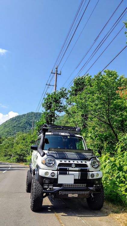 ハスラーのアウトドアカスタム・サイドオーニング・定山渓温泉街♨️・熱中症に気をつけて!!に関するカスタム事例の投稿画像10枚目