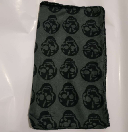 Title 3, Skull skull cotton hemp scarf