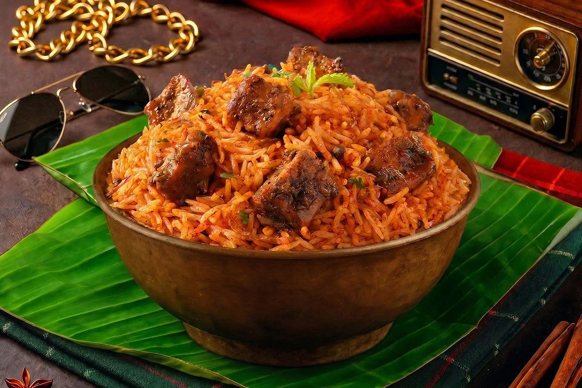 Kaaram King Pepper Paneer Biryani Bowl