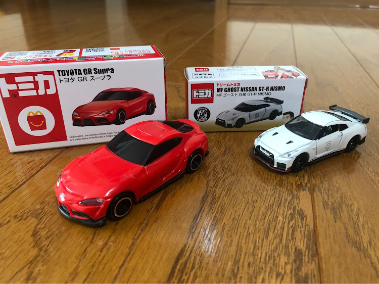 86のマックハッピーセット GRスープラ・MFゴースト8巻 35GTR・ステイ