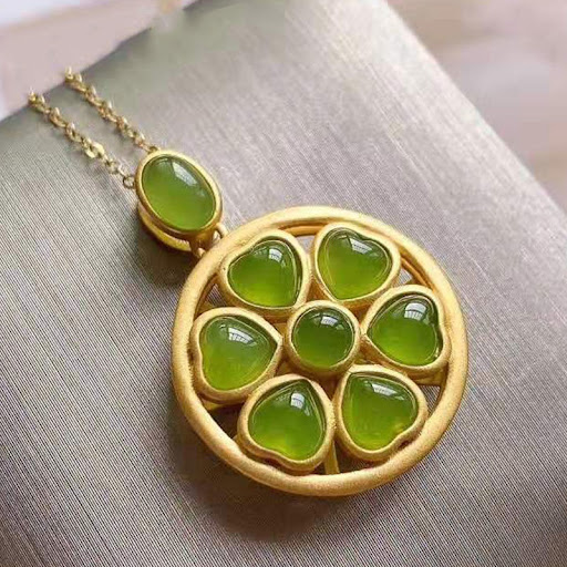 Title 1, Womens special-interest design jade pendant vi...
