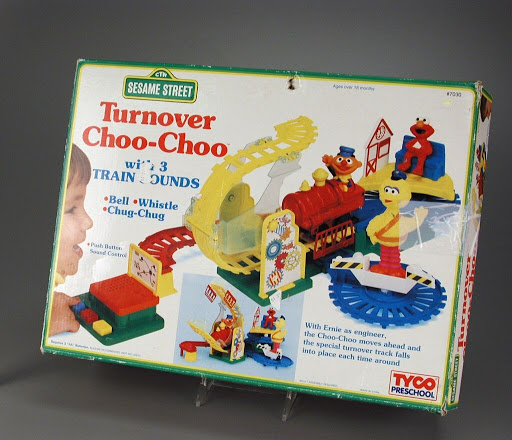 tyco sesame street train set
