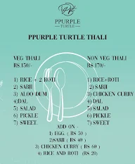 Ppurple Turtle menu 1