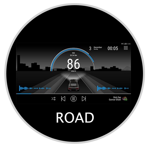 Road - theme for CarWebGuru launcher
