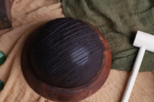 Dark Chocolate Pinata Smash Cake [Egg]