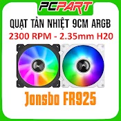 Quạt Tản Nhiệt Jonsbo Fr925 Argb Hiệu Năng Cao - Quạt Thổi Tản Khí Jonsbo 9Cm Led Argb Chính Hãng