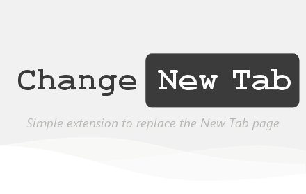 Change New Tab chrome extension