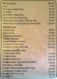 Dhana Lakshmi Family Restaurant menu 4