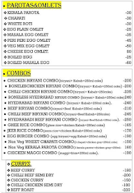 Sufi Biryani Paradise menu 3