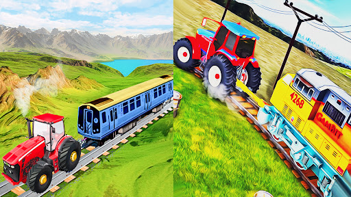 Train Tractor Gadi Wala Game