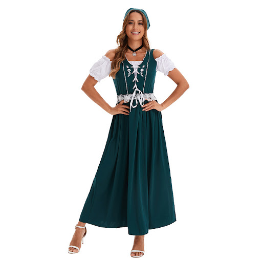 Title 11, Womens Beer Festival Clothing Multi-color Leng...