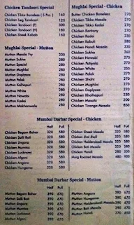 Mumbai Darbar menu 5