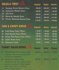 Dosa Plaza menu 5