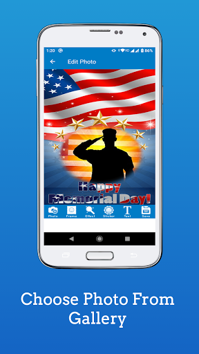Screenshot Memorial Day Photo Frames