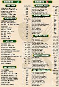 Radha's Paratha Kitchen menu 3