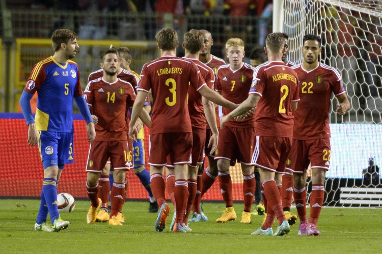 Euro 2016 : Les Diables Rouges se baladent face à Andorre (6-0)