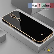 Ốp Lưng Oppo F11 Pro F11 F9 A9 2020 A5 2020 A3S A5 A12E A83 K5 Ốp Điện F11 Pro Thoại Màu Trơn Bảo Vệ Camera Cho