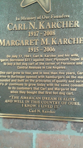 Carl N. Karcher Memorial