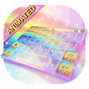 Live 3D Sparkling Rainbow Keyboard Theme 6.5.2 APK Скачать