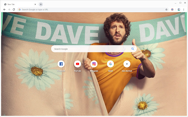 New Tab - Dave