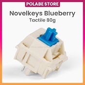 Novelkeys Blueberry Tactile Switch Nk Blueberry Novelkeys X Kailh Blueberry Công Tắc Bàn Phím Cơ - Polabe Store