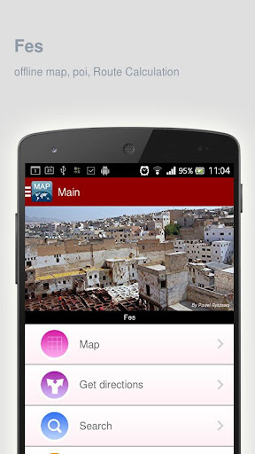 Fes Map offline