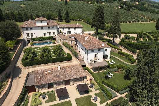 Farm house with pool