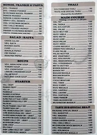 Taste Hub menu 5