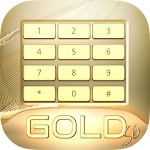 Gold Keyboard for Galaxy S6 Apk