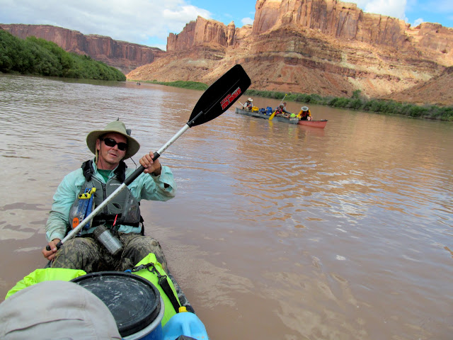 Back on the river and in search of a camp site