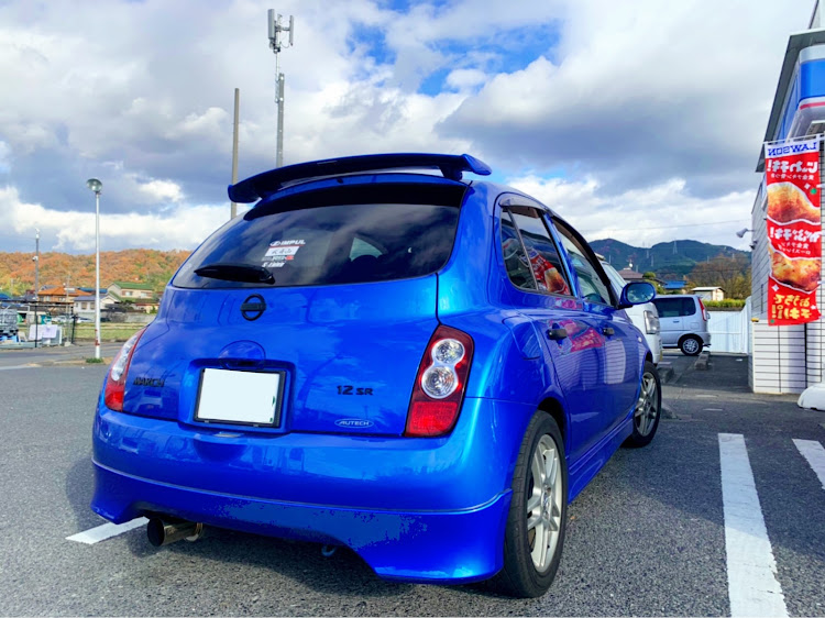 マーチの車庫改修工事・その後奥様の運転手に関するカスタム事例の投稿画像4枚目