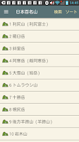 日本百名山データ　プラス Screenshot
