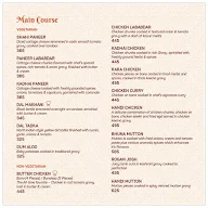 Mughal Affair menu 5