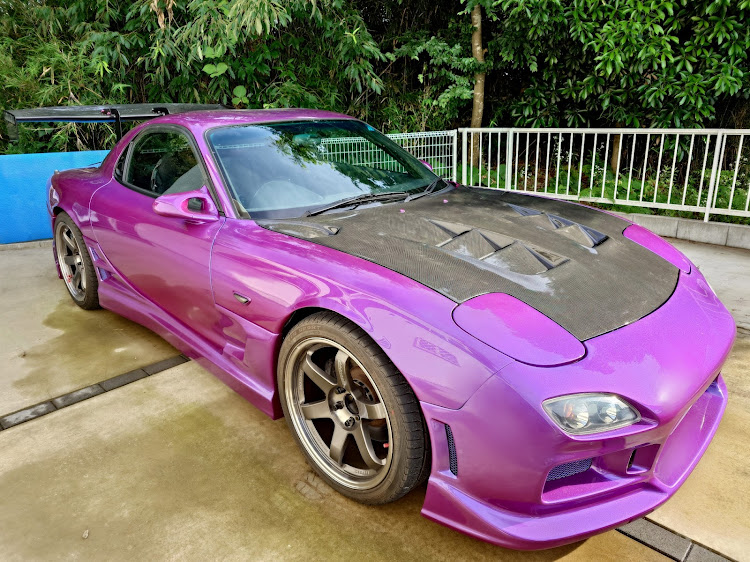 RX-7の暑いですね💦・夕日に輝く愛車・熱中症に注意・DIYに関するカスタム事例の投稿画像4枚目