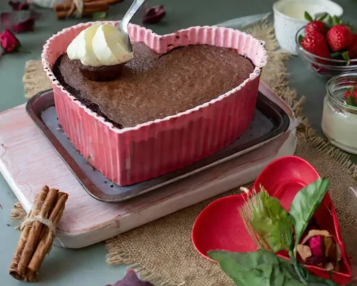 Classic Brownie Heart Cake [225 Grams]