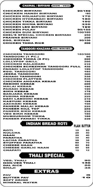 Neel's Corner menu 4