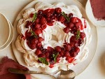 Holiday Berry Meringue Wreath was pinched from <a href="https://www.foodnetwork.com/recipes/food-network-kitchen/holiday-berry-meringue-wreath-3775661" target="_blank" rel="noopener">www.foodnetwork.com.</a>