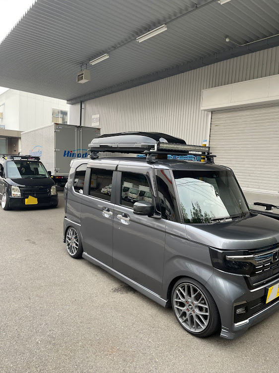 NボックスカスタムのDIY・車弄りは楽しい・毎日暑い😵に関するカスタム事例の投稿画像2枚目