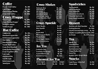 Crazy Coffee menu 2