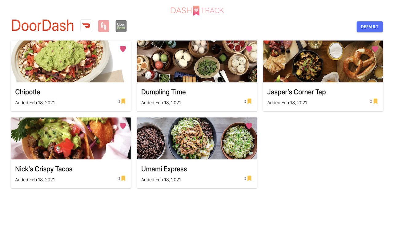 DashTrack - Doordash Favorites & More Preview image 5