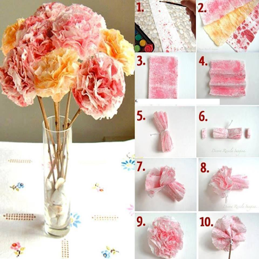 Tutorial Handmade Flowers