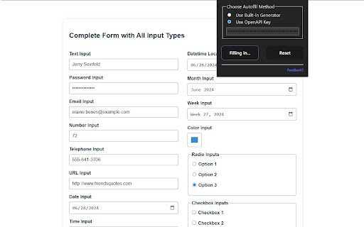 Autofilly screenshot 1