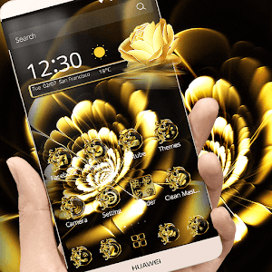 Golden Deluxe Roses  Icon