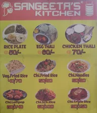 Sangeeta's Kitchen menu 2
